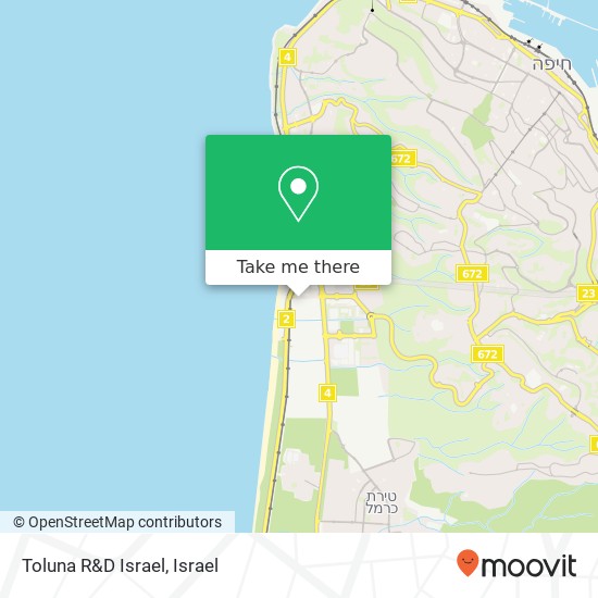 Toluna R&D Israel map