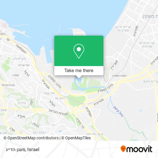 Карта מעגן הדייג