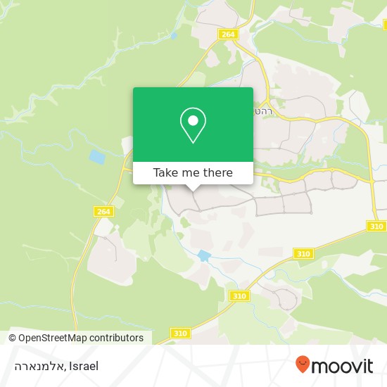 אלמנארה map