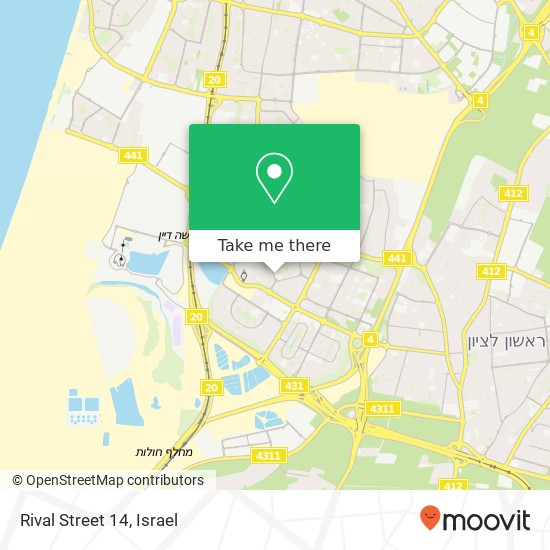 Rival Street 14 map