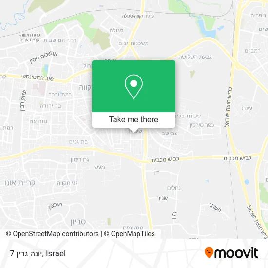 Карта יונה גרין 7