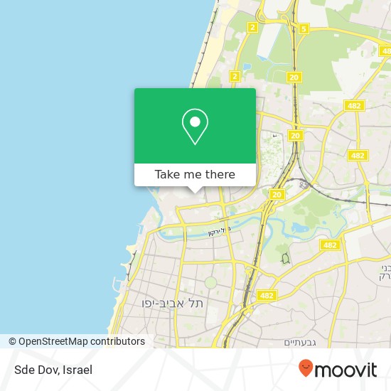 Карта Sde Dov