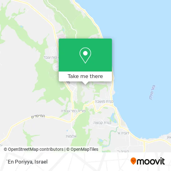 Карта `En Poriyya