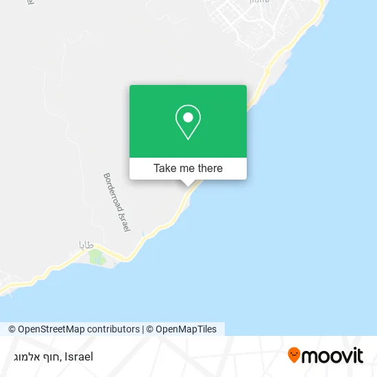 Карта חוף אלמוג