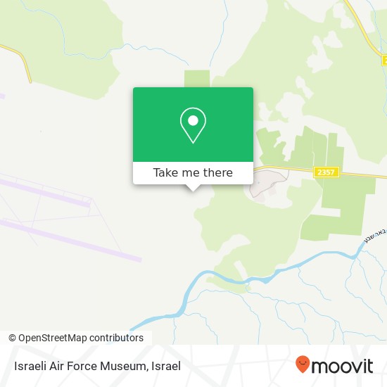 Israeli Air Force Museum map