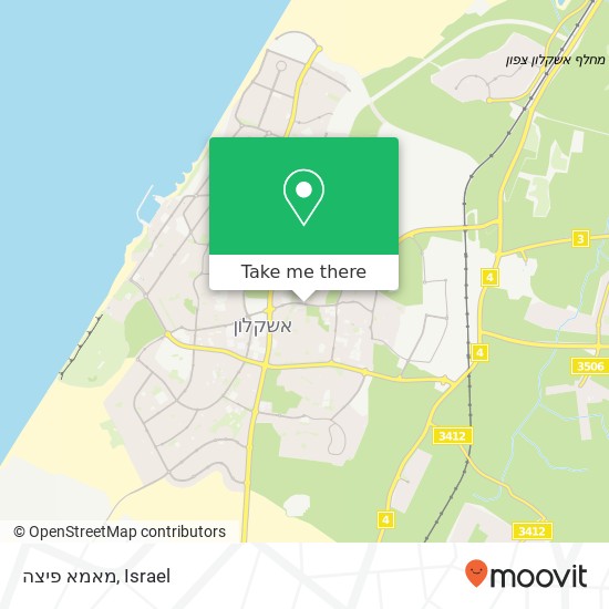 מאמא פיצה map