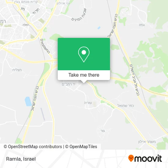 Карта Ramla