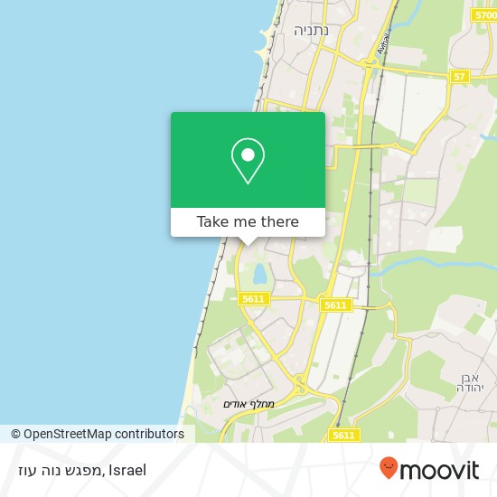 מפגש נוה עוז map