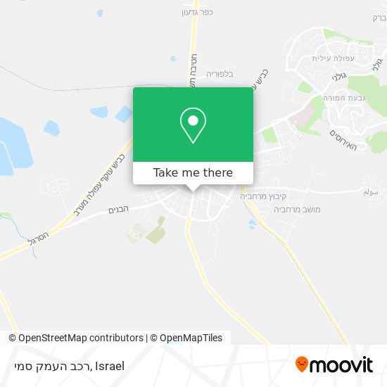 רכב העמק סמי map