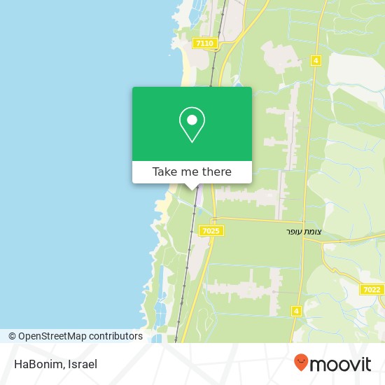 Карта HaBonim