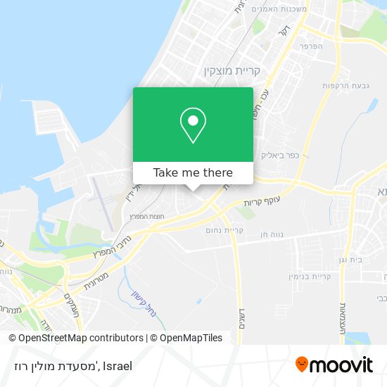 מסעדת מולין רוז' map