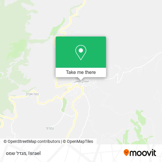 Карта מגדל שמס