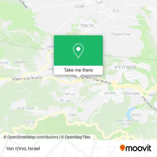 Карта מחלף חמד