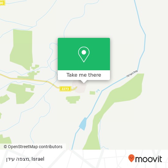 מצפה עידן map