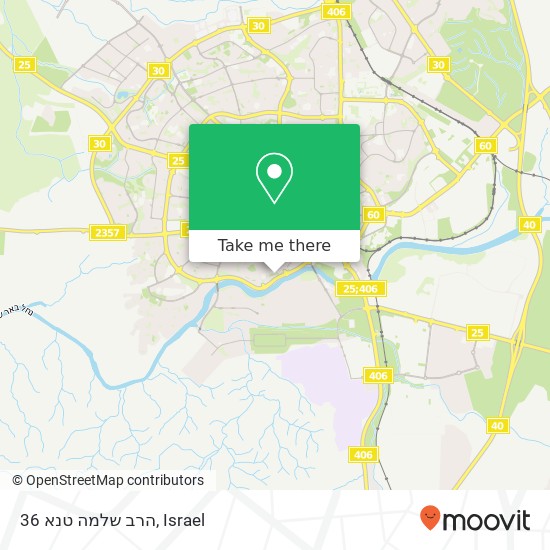 הרב שלמה טנא 36 map