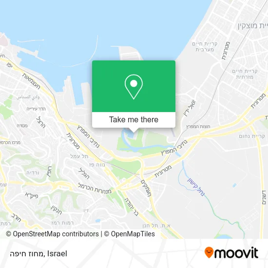 Карта מחוז חיפה