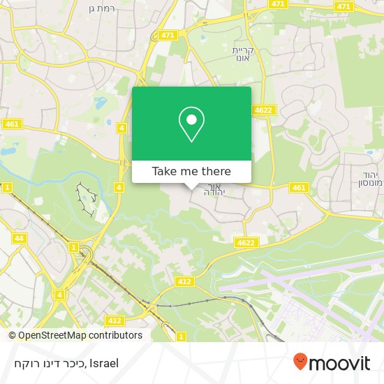 כיכר דינו רוקח map