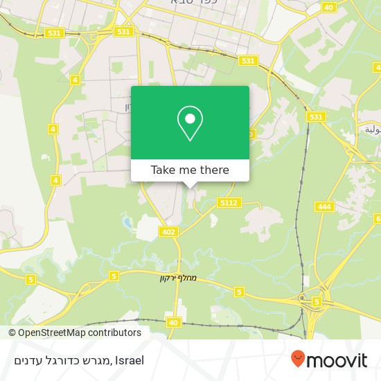 מגרש כדורגל עדנים map