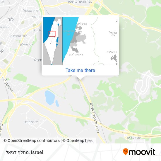 מחלף דניאל map