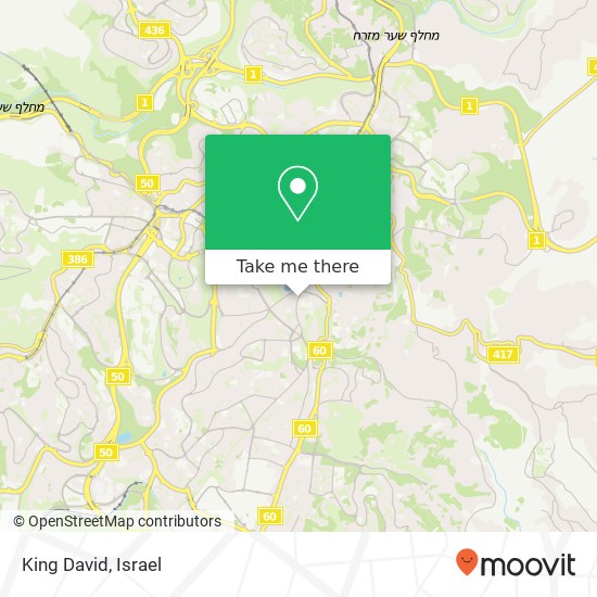 Карта King David