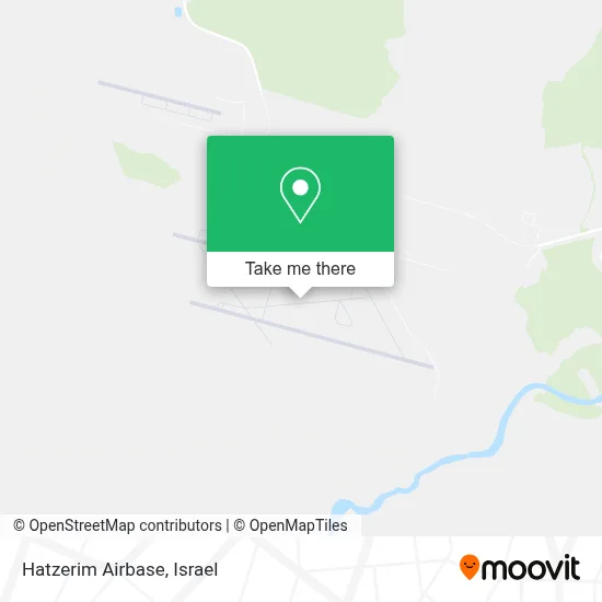Hatzerim Airbase map