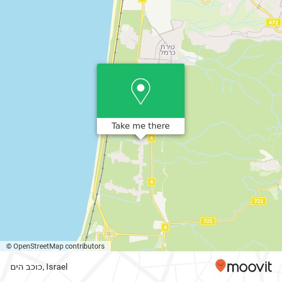 כוכב הים map