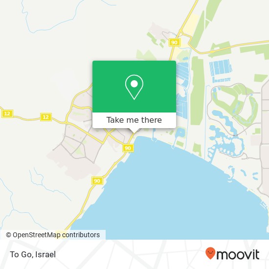 To Go, אילת, באר שבע, 88000 ישראל map