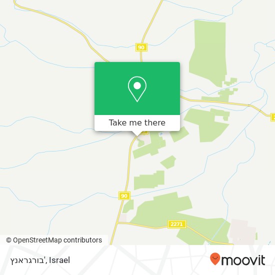 בורגראנץ', עין חצבה, באר שבע, 86810 map