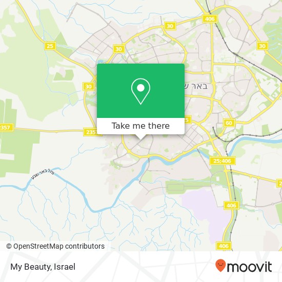 My Beauty, יוהנה ז'בוטינסקי באר שבע, באר שבע, 84258 map