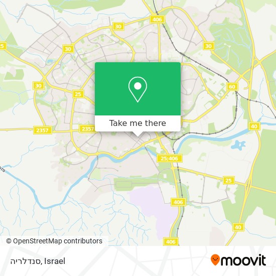 סנדלריה map