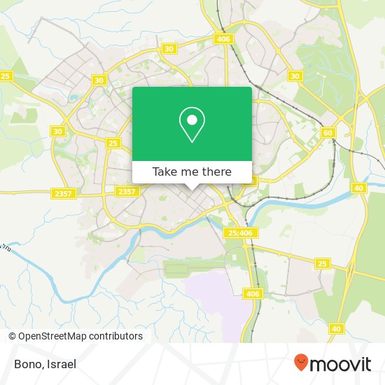 Карта Bono, דר בנימין זאב הרצל באר שבע, באר שבע, 84000