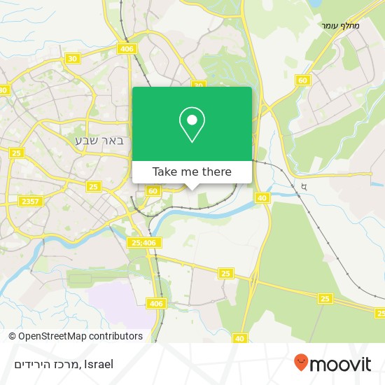 מרכז הירידים map