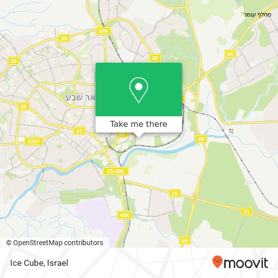 Ice Cube, באר שבע, באר שבע, 84000 map