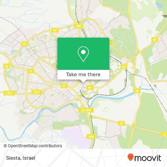 Siesta, קרן היסוד באר שבע, באר שבע, 84896 map