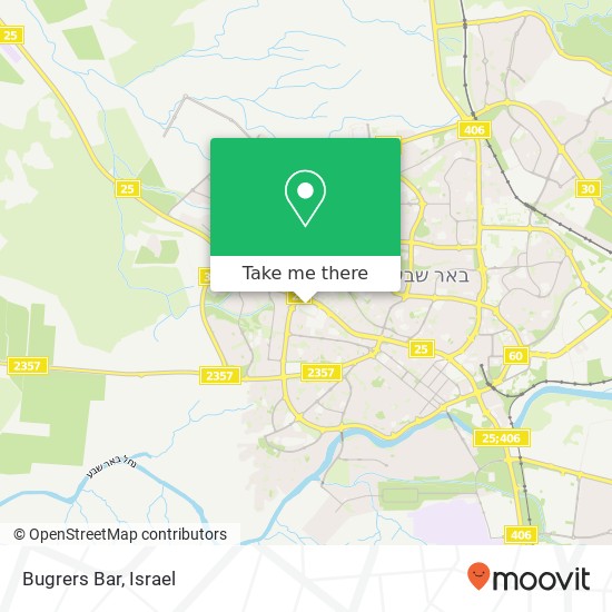 Bugrers Bar, ט, באר שבע, 84000 map