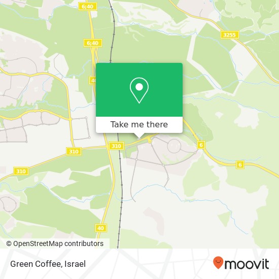 Green Coffee, באר שבע map