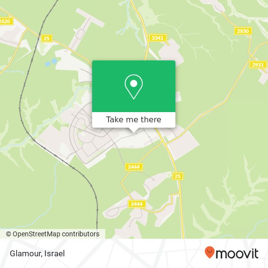 Glamour, נתיבות, באר שבע, 87000 map