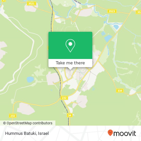 Hummus Batuki, הרצל 51 שדרות, 87088 map