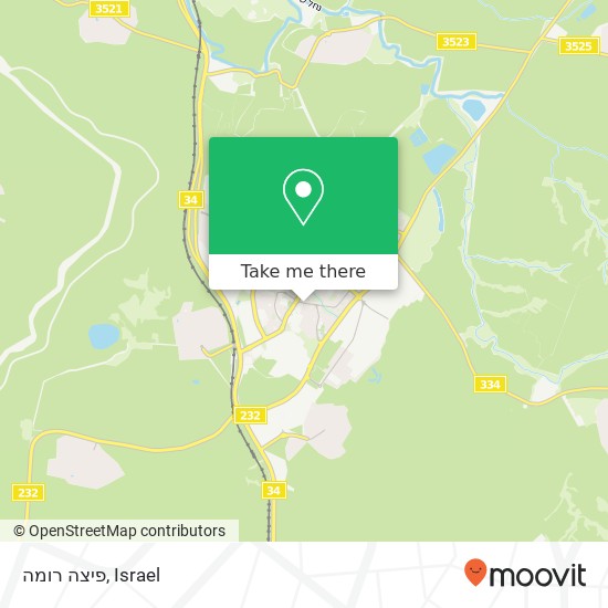 פיצה רומה, בן יהודה שדרות, אשקלון, 87054 map