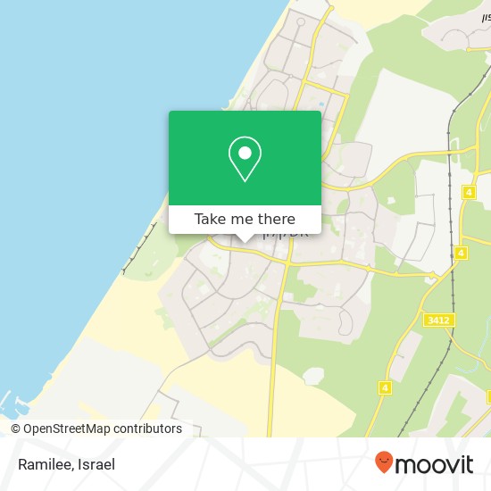 Ramilee, אשקלון, אשקלון, 78000 map