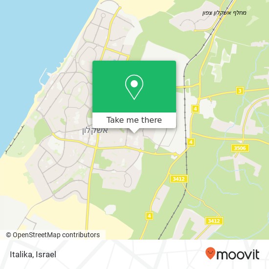 Italika, הרצל אשקלון, אשקלון, 78601 map