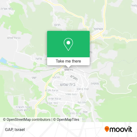 Карта GAP