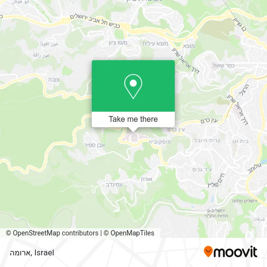 Карта ארומה