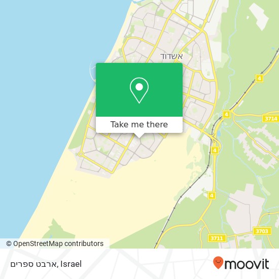 ארבט ספרים map