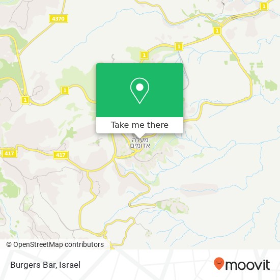 Burgers Bar, כיכר יהלום map