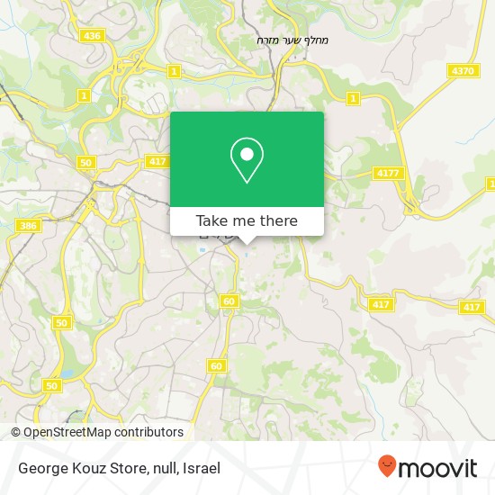 George Kouz Store, null map