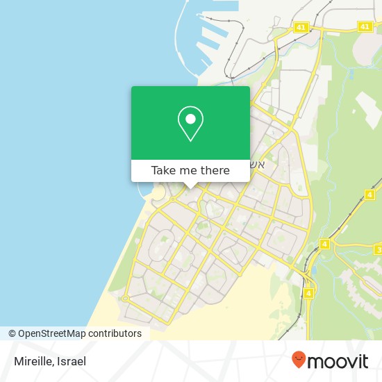 Карта Mireille, אשדוד, אשקלון, 77000