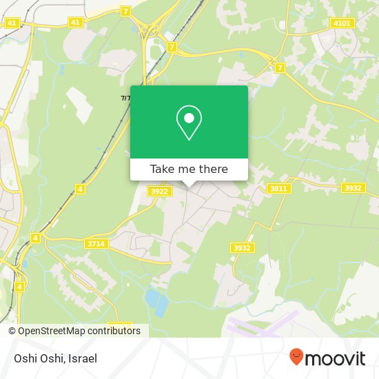 Oshi Oshi, המגינים גן יבנה, 70800 map