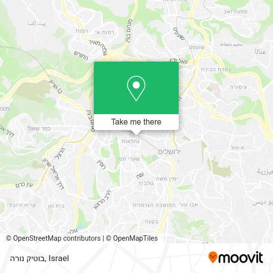 Карта בוטיק נורה