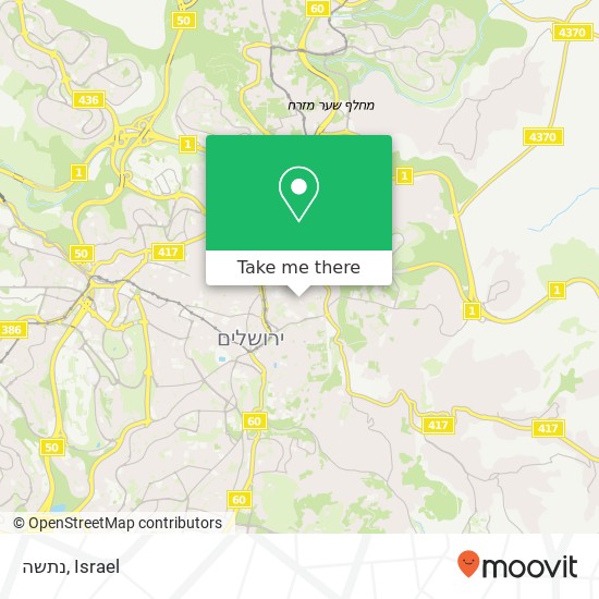 נתשה, null map